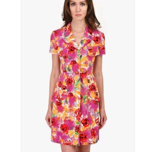 Chanel Vintage Printed Dress